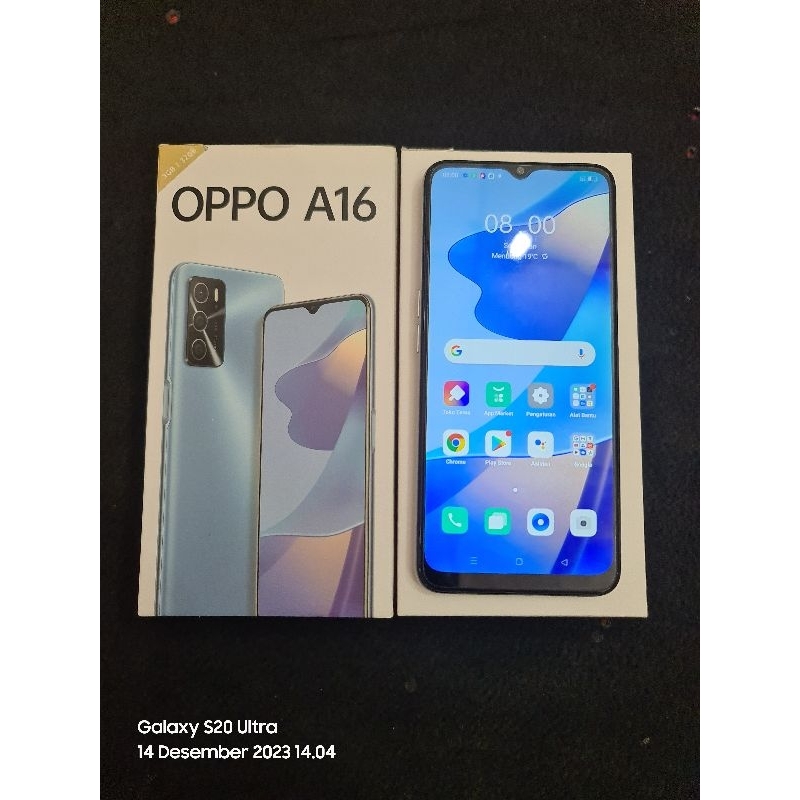 (SECOND) HP Oppo A16 ram 3/32 Fullset Segel