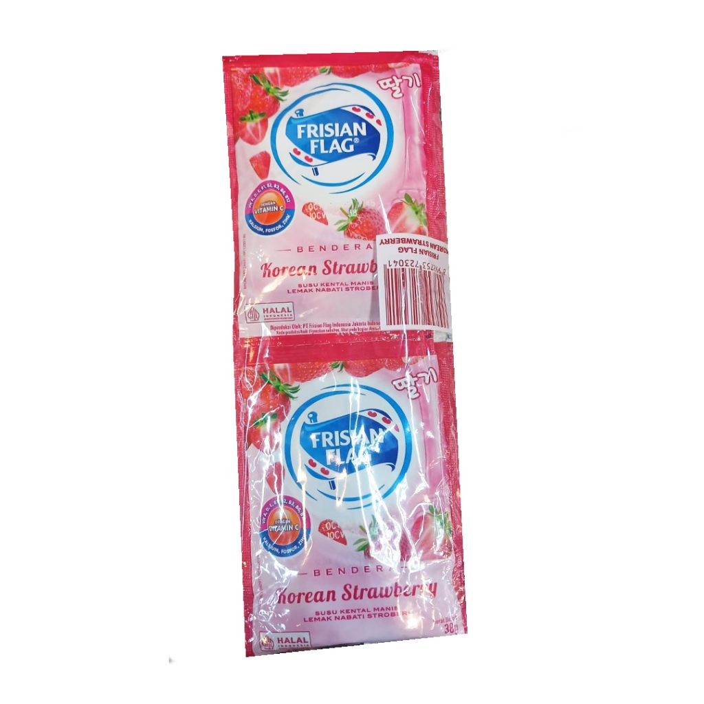 

FRISIAN FLAG KENTAL MANIS KOREAN STRAWBERRY 6x38g