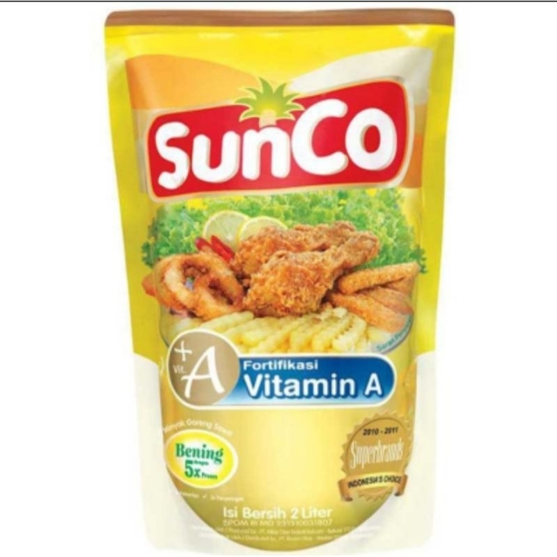 

Sunco minyak goreng 2L