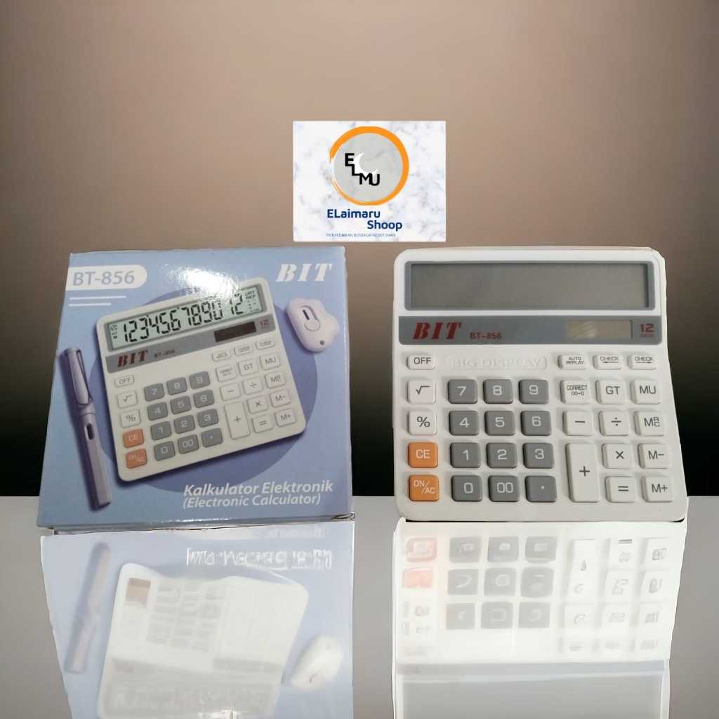 

Kalkulator 12 Digits BT-856 Real Pict