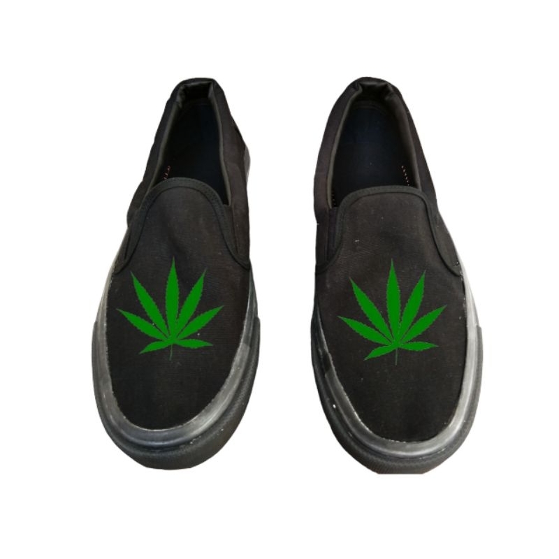 SEPATU SLIP ON VEGETARIAN PREMIUM QUALITY NOBRAND