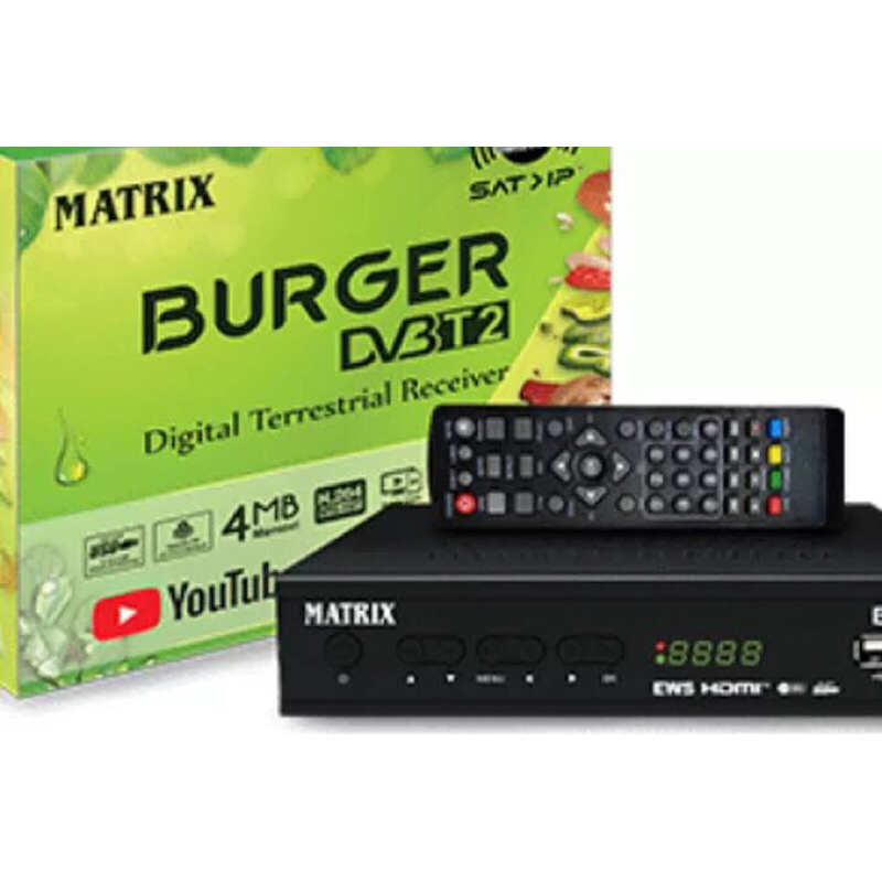 SET TOP BOX BURGER MATRIX