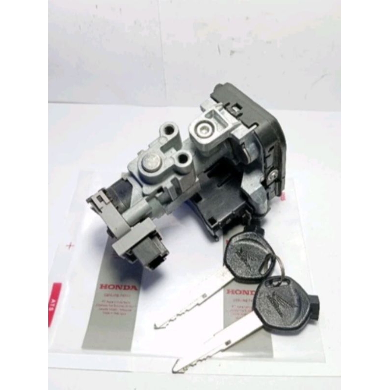 Kunci kontak Keyless Beat iss Beat Street new LED 2020 K1A Scoopy new prestige 2021 original