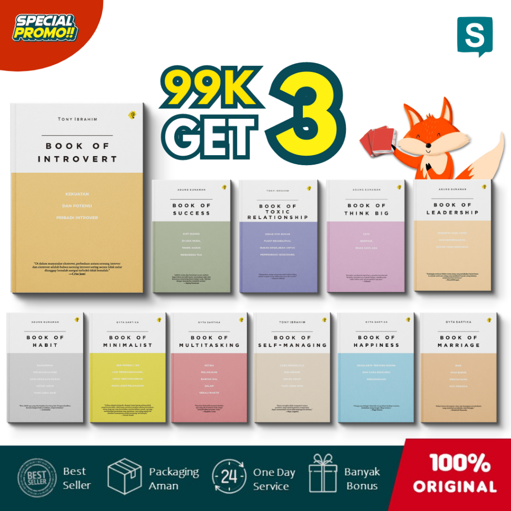 Serial BOOK OF LIFE - Seri Buku Motivasi Bright Publisher