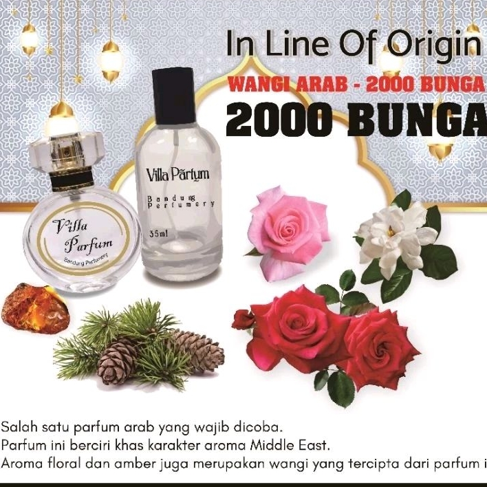 Parfum Arab 2000 Bunga villaparfum