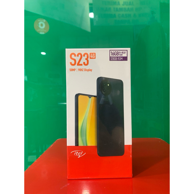 HP ITEL S23 4G RAM 8/128 & 8/256 GARANSI RESMI