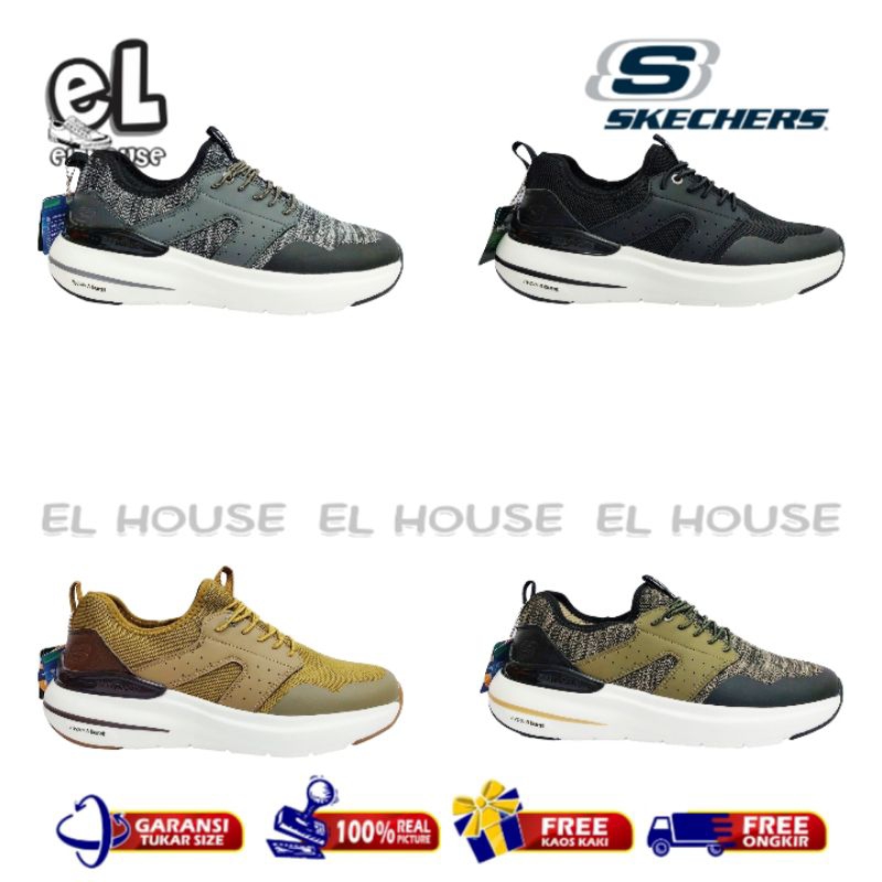 SKECHERS HYPERBURST 3/SKECHERS TALI PRIA/SEPATU TALI/ORIGINAL/MURAH