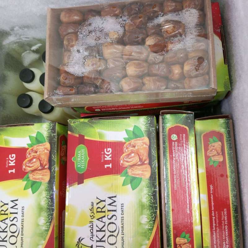 

SUKARI AL QASSIM - Kurma Sukari Al Qassim Premium Hikmah Sukkari 1kg Original