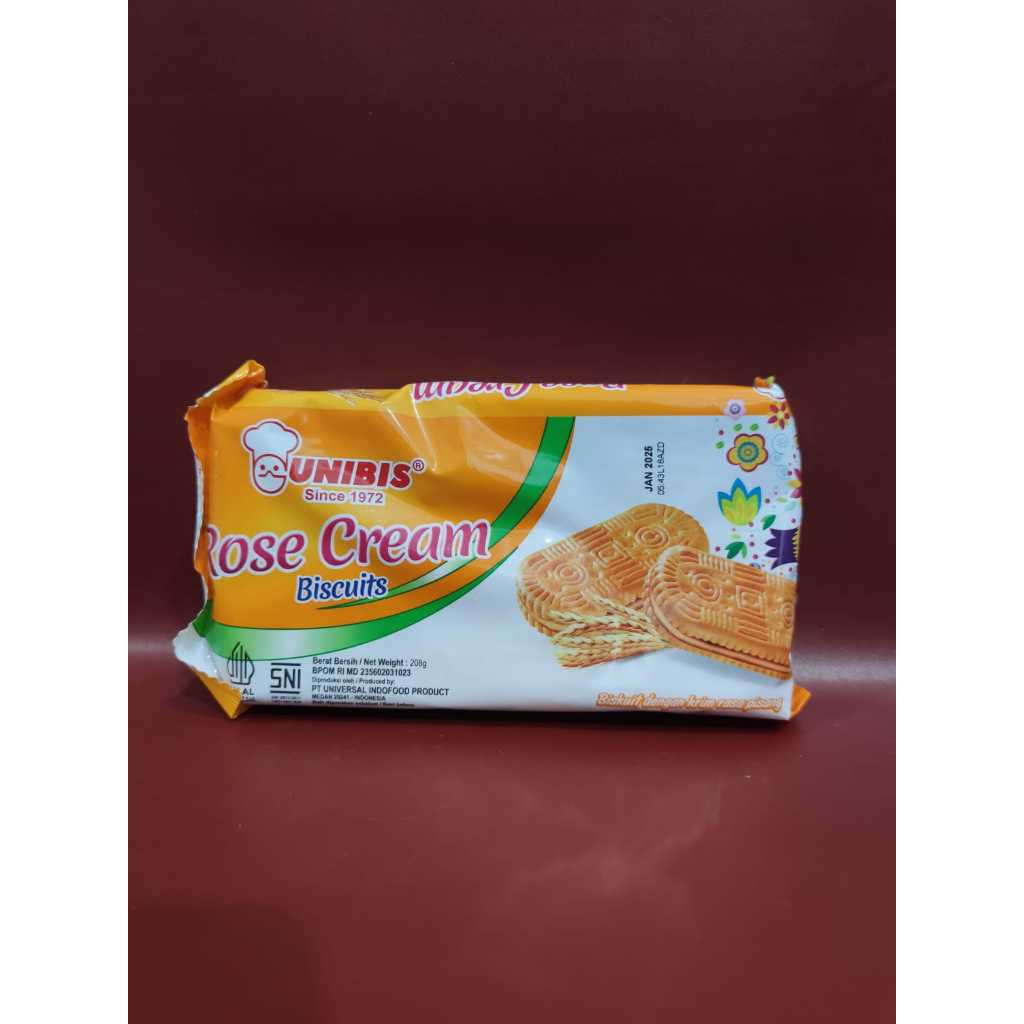 

Unibis Rose Cream Biscuits 208G