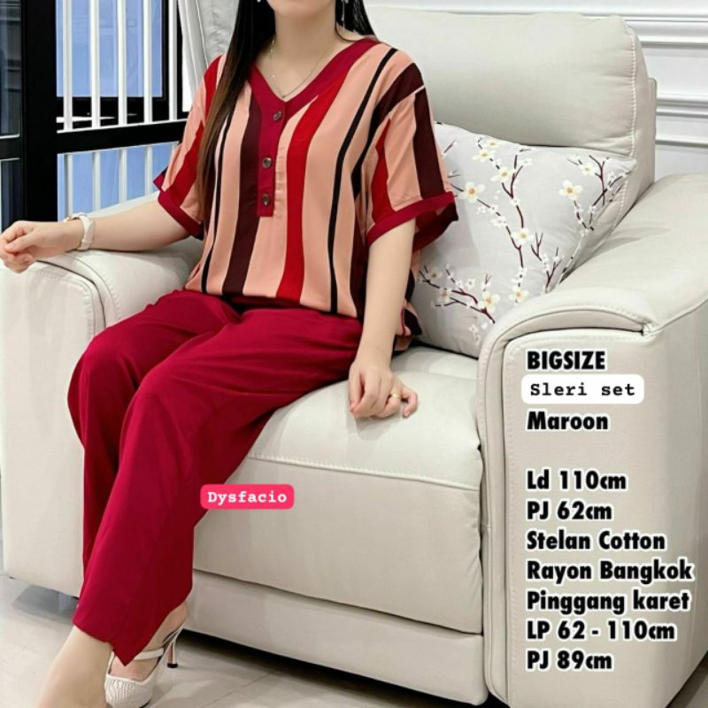 SLERI SET TERBARU TERMURAH TERLARIS BAHAN KATUN RAYON BANGKOK