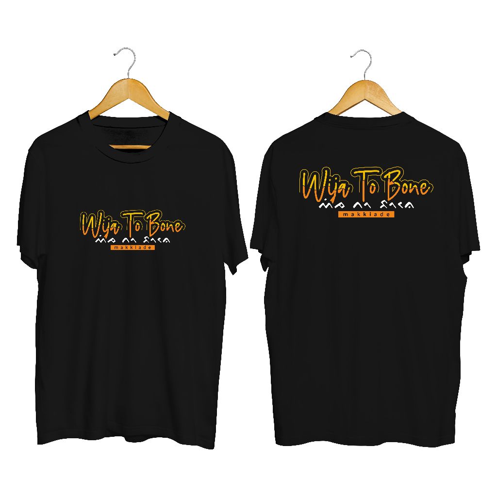 Kaos wija To Bone kaos bugis