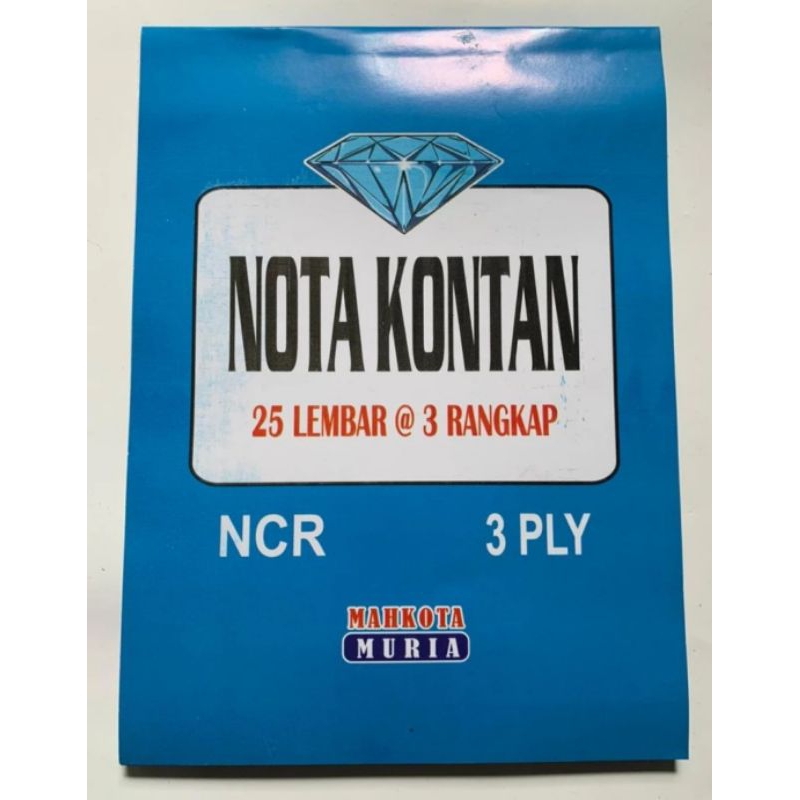 

nota kontan 3 ply besar, nota NCR