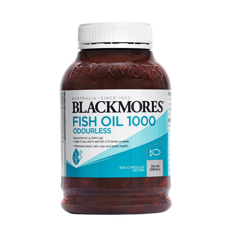 Blackmores Odourless Fish Oil 400s (SINGAPORE)