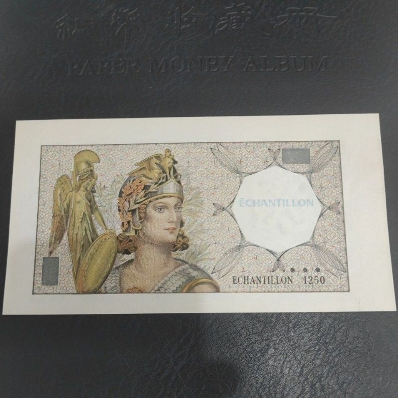 Uang Asing Proof Perancis Echantillon 1250