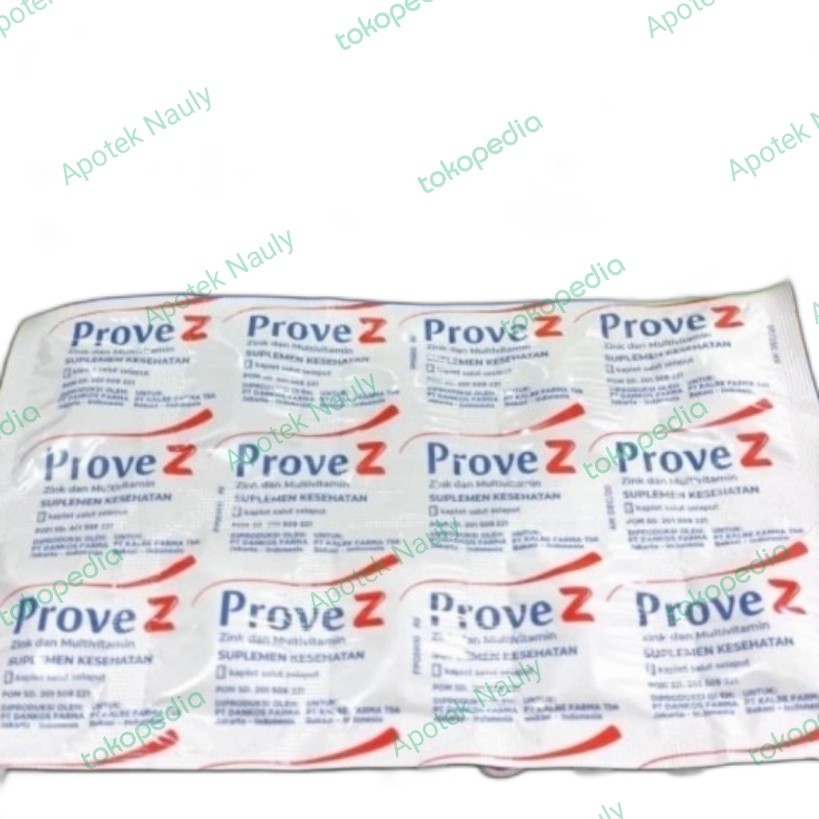 prove z Zink dan multivitamin