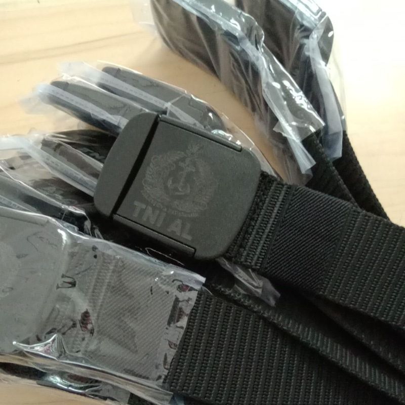 gesper tali pinggang tactical xray logo TNI AL