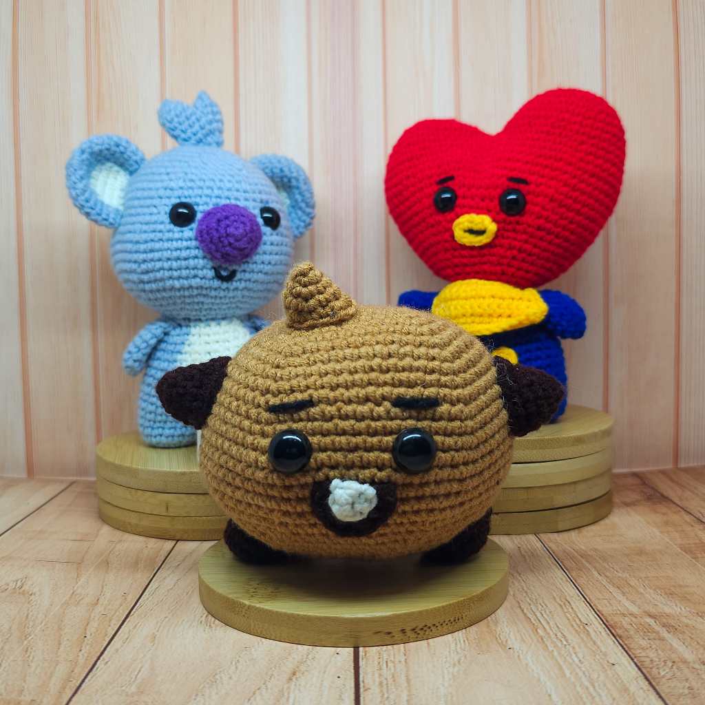Rajutan Boneka BTS 21