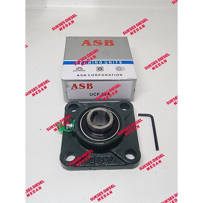 Bearing Lahar Klaher Duduk UCF204 ASB