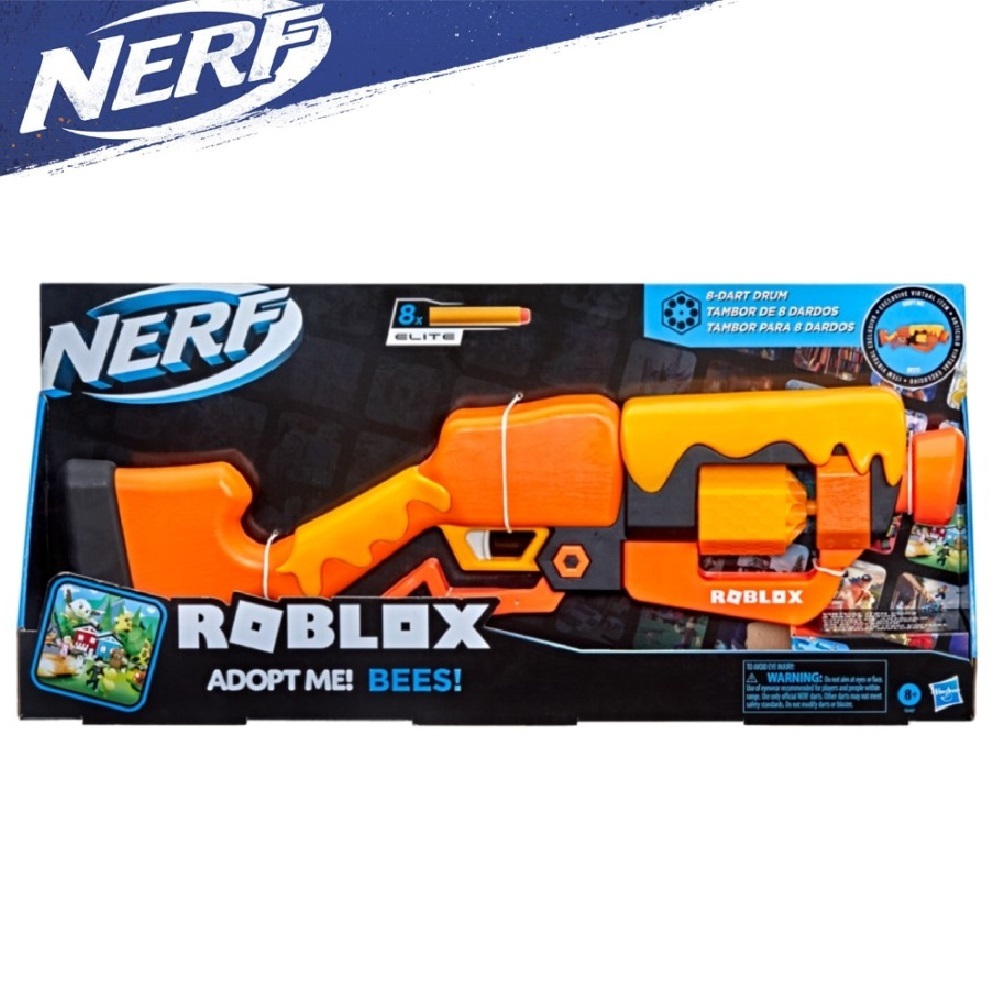 NERF Roblox ADOPT ME BEES Blaster NRRF2487