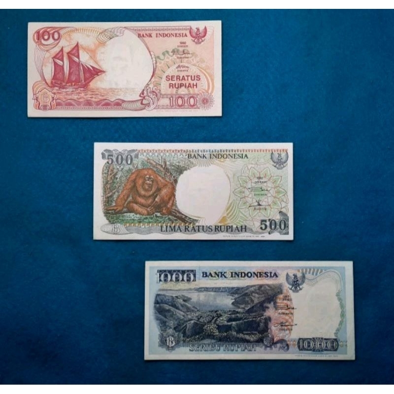 Uang Kuno Mini Set 90an UNC