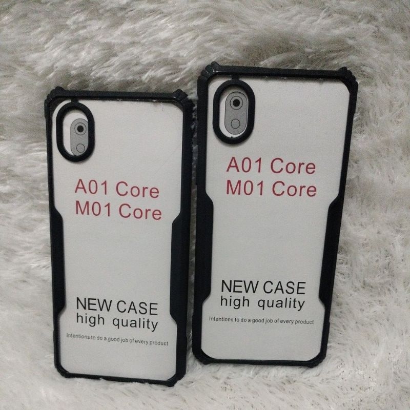 SoftCase Casing Samsung A01 Core/M01 Core Silikon Armor Pelindung Belakang HP