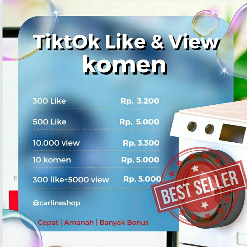 Like view komen tiktok fyp