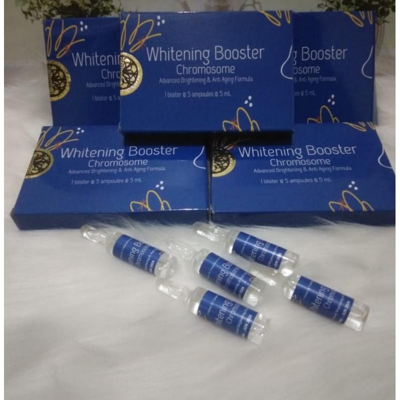 ECER WHITENING BOOSTER ORIGINAL WHITENING BOSTER ECRAN CHROMOSOME BOSTER CROMOSOM KROMOSOM BOOSTER O