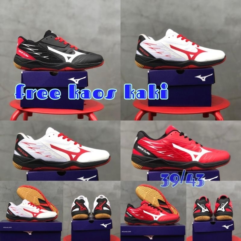 sepatu badminton Mizuno ber decit warna cerah sepatu badminton pria sepatu Mizuno badminton pria