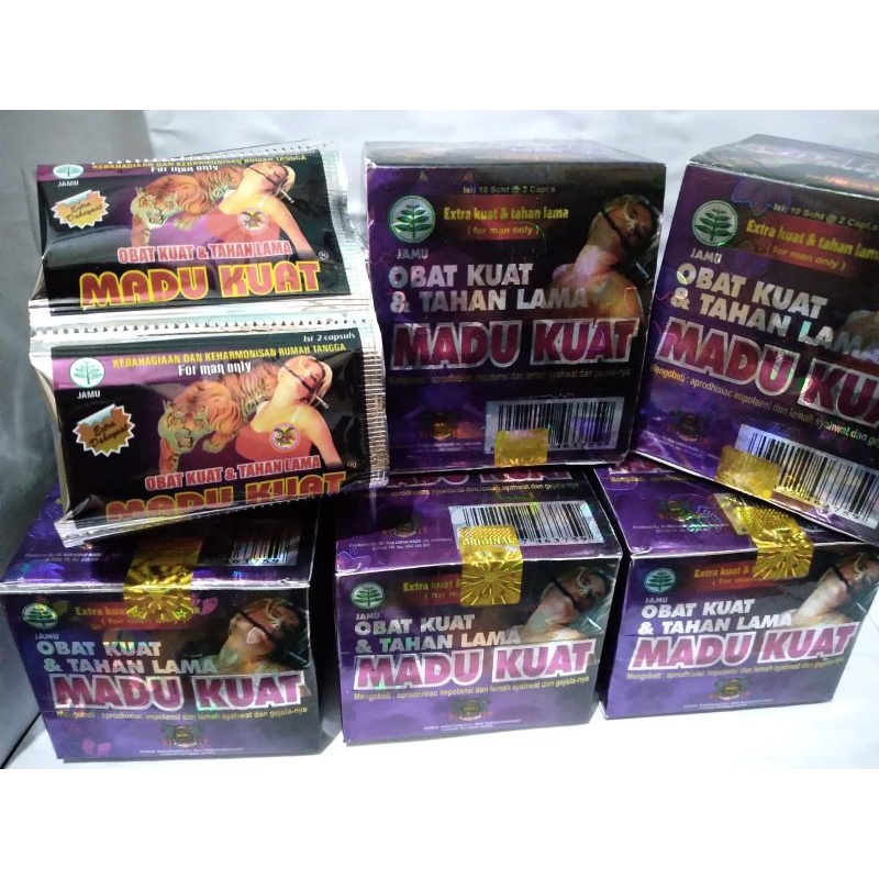 Madu Kuat kapsul Kuat&Tahan Lama Original 100%