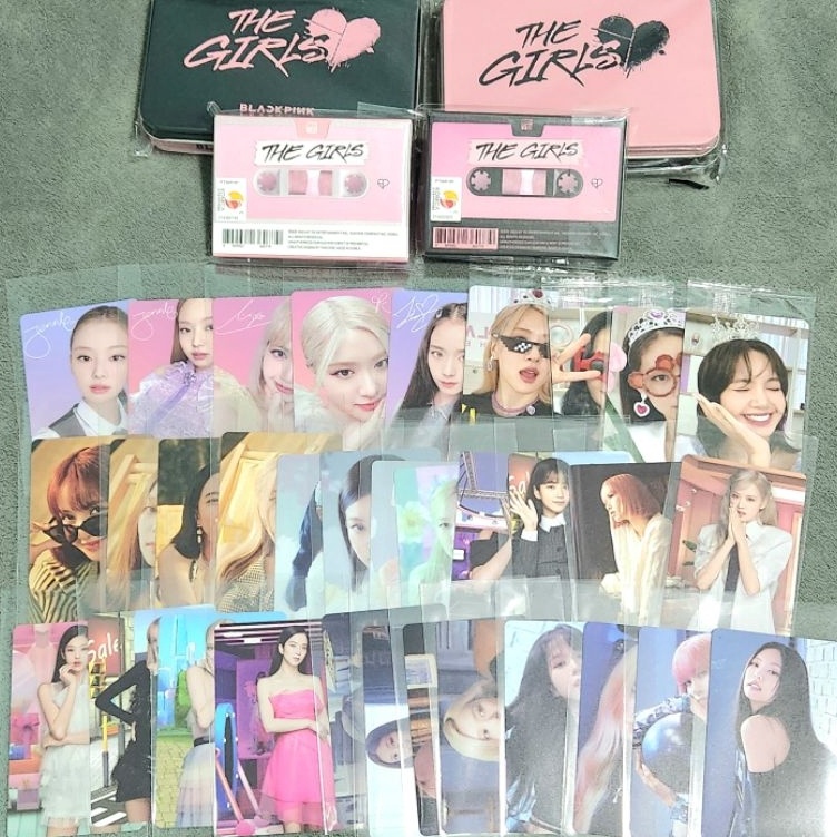 Produk Berkualitas  BLACKPINK Photocard  Album Only  Ktown PreOrder Benefit POB PC  Official from Album GIRLS BPTG OST OST The Game Reve  Stella ver Purple  Pink pc LIMITED EDITION Jisoo Jennie Rose Lisa