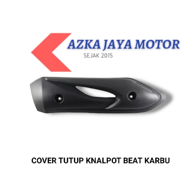 Cover Tutup knalpot Honda Beat karbu / tutup knalpot beat lama