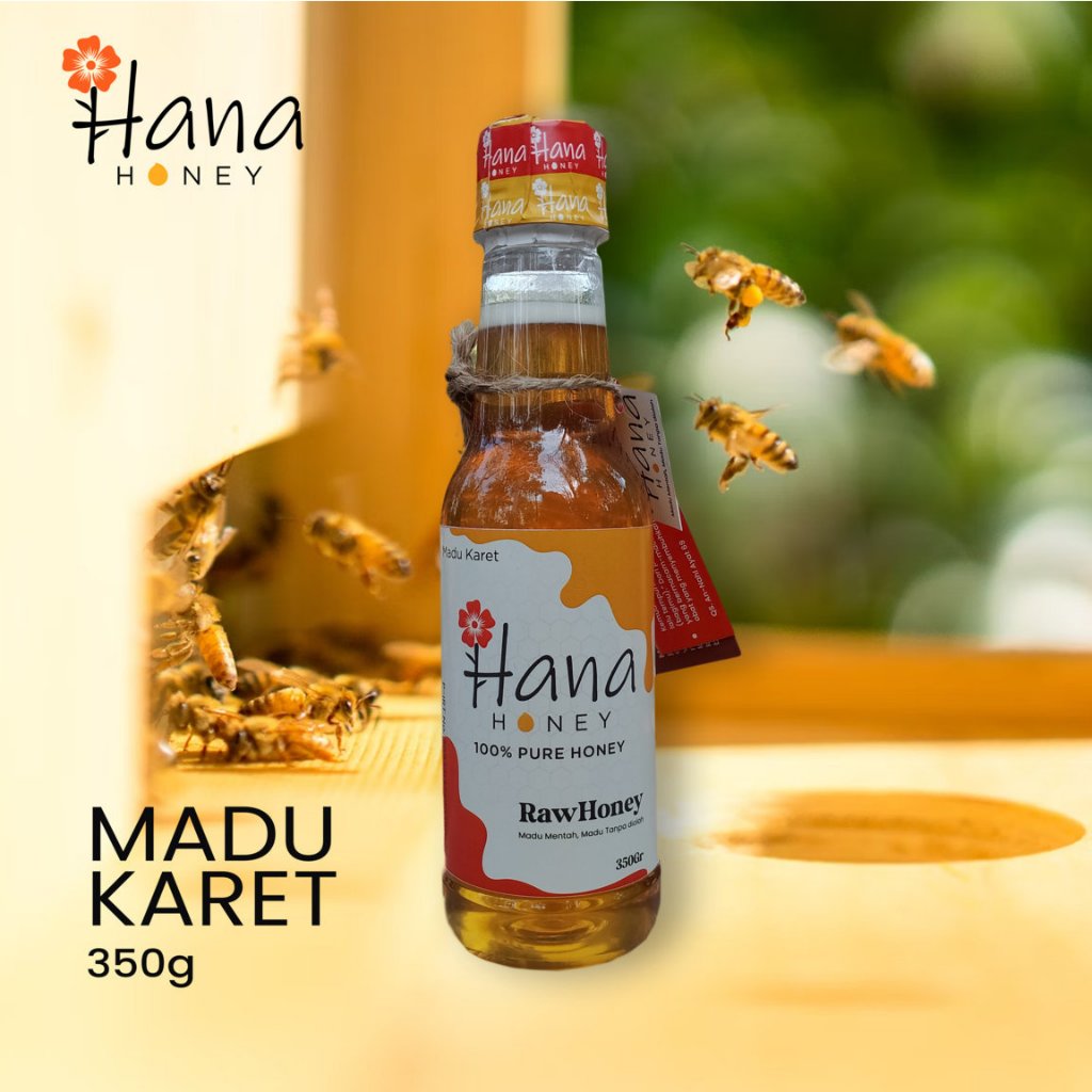 

Madu Mentah 350g Raw Honey Hana Honey Madu Karet Madu Murni Madu Kesehatan