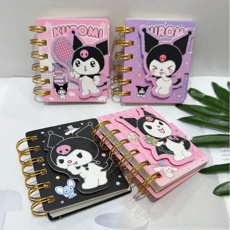 

Isi 4 pcs Notebook Ring A7 Buku Catatan Memoi Diary Karakter Sanrio