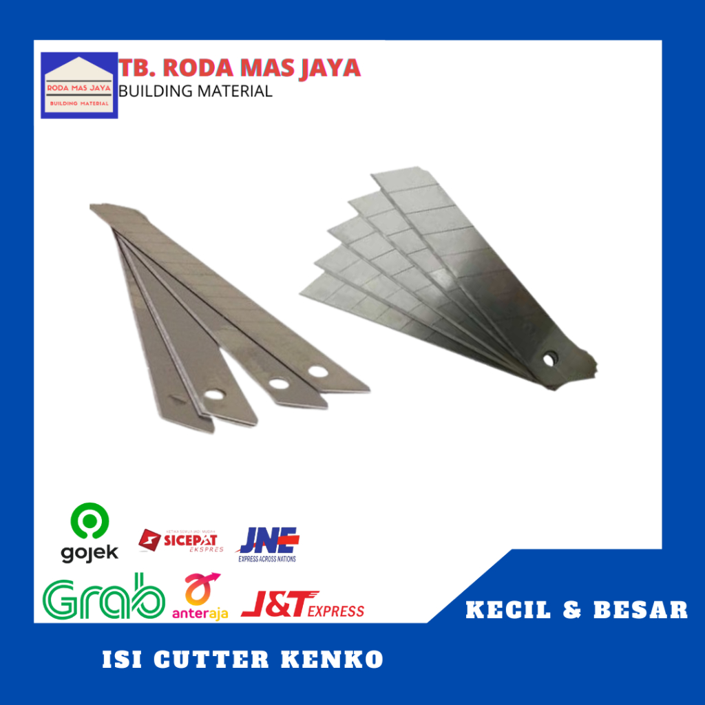 

Isi Cutter Kenko/Cutter Kenko Besar/Isi Cutter kecil