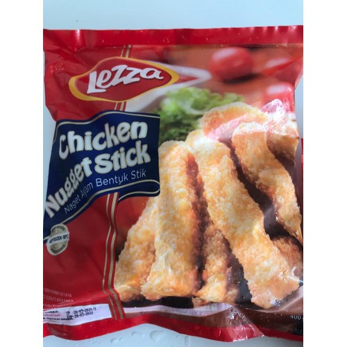 

Lezza Chicken Nugget Nuget Stick Stik 400gr Halal BPOM