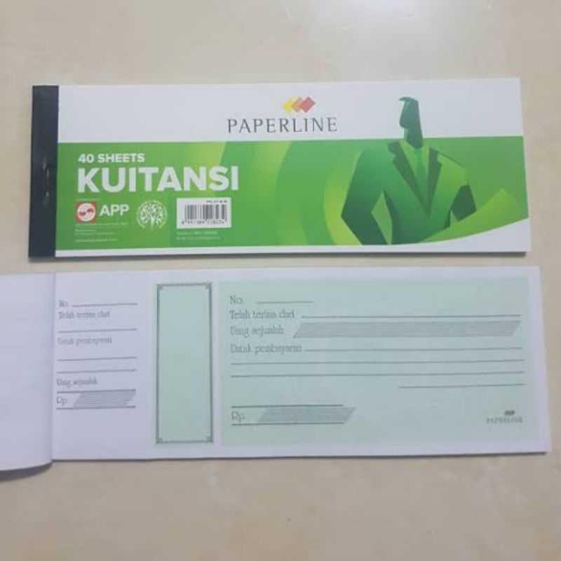 

Buku kwitansi sedang 1 buku