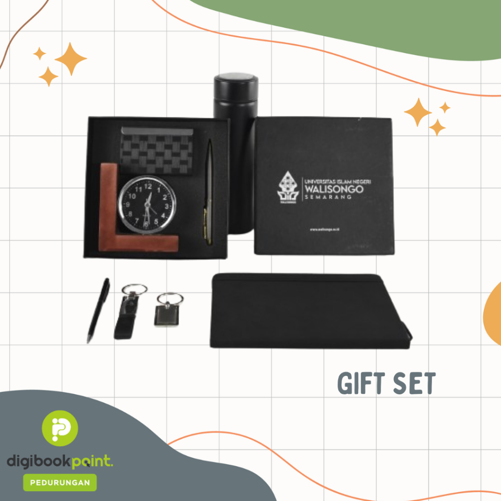 

Corporate Gift Set Hampers Premium 5 in 1 Barang Promosi Custom