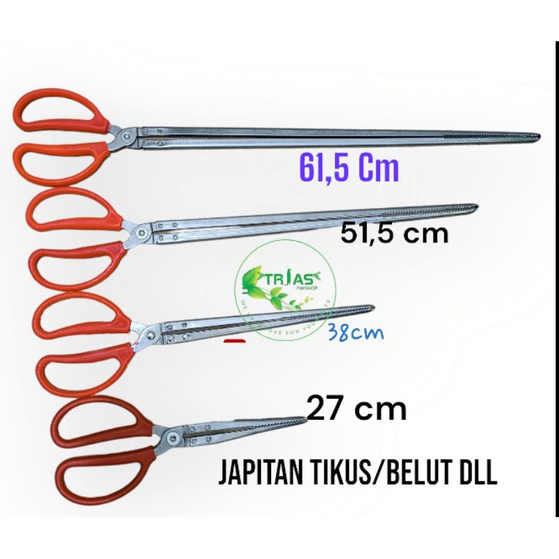 Gunting japit tikus/tikus/pakan reptil/japitan panjang/japit belut japit tikus/Trias petshop/JAPIT B