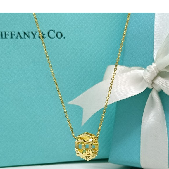 Kalung seri angka Romawi Tfn EMAS 17k AU750