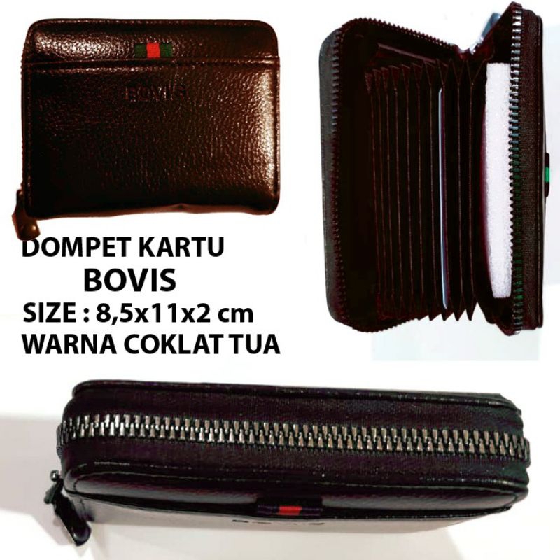 dompet kartu bovis