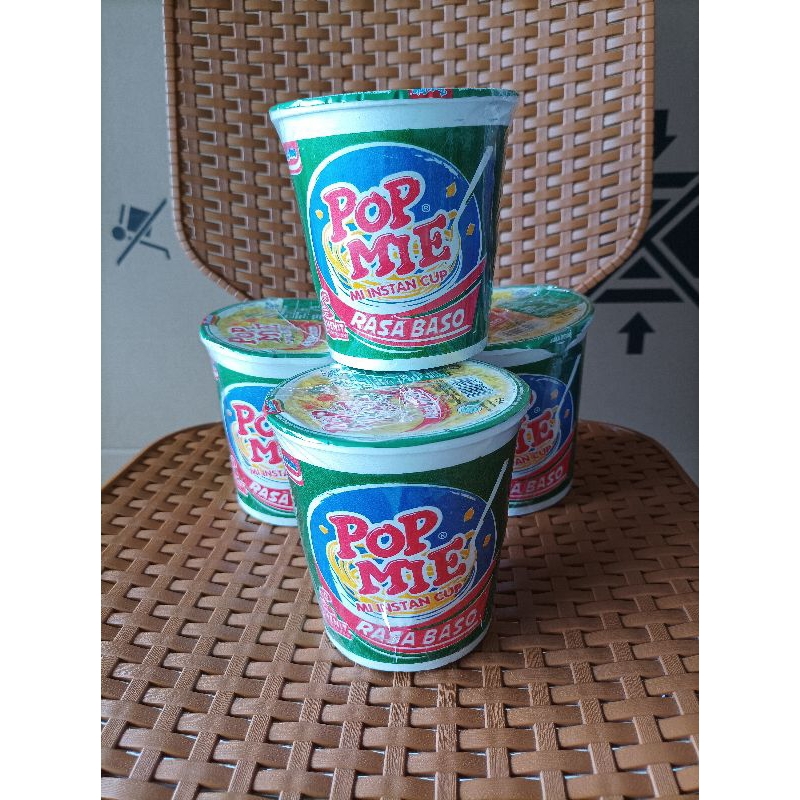 

Popmie rasa Baso , mie instant cup