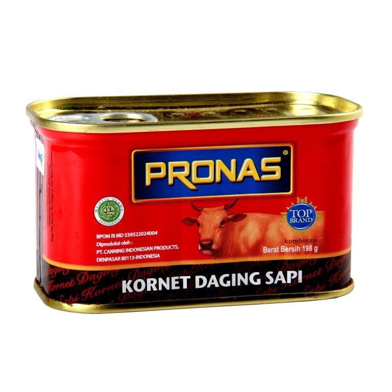 

Pronas Kornet Daging Sapi Kombinasi 198 gr