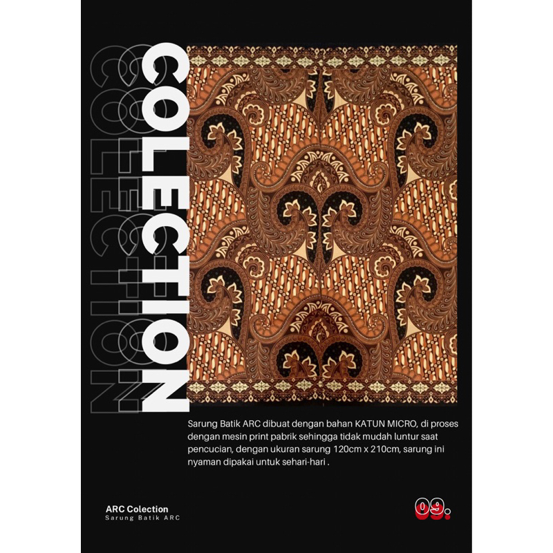 Sarung Batik ARC / Sarung Batik Gus Iqdam / Sarung Batik Santri / Sarung Batik Viral