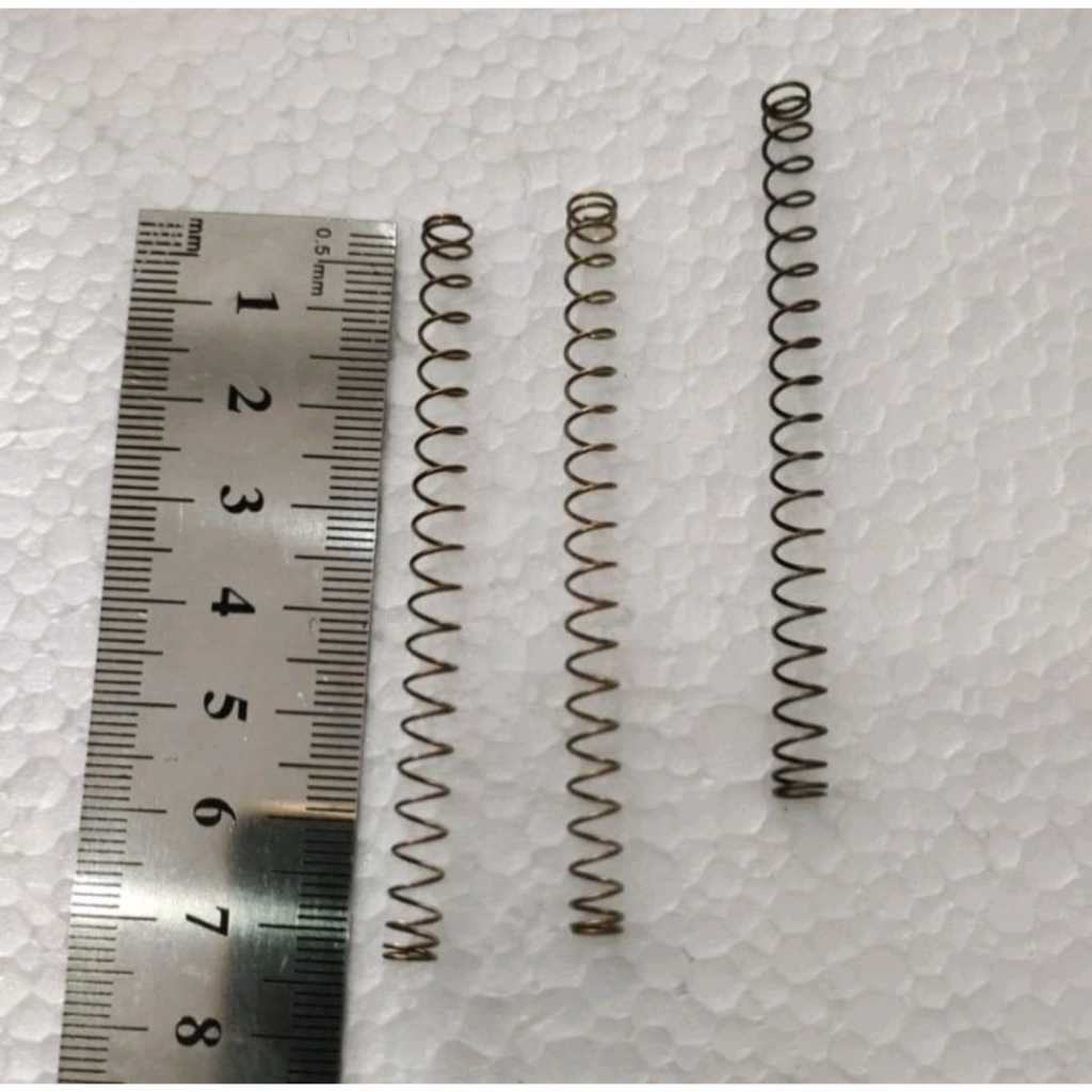 SPRING SOCOREX 0,5 ml + 1 ml , / Pir besar  HANDLE SOCOREX