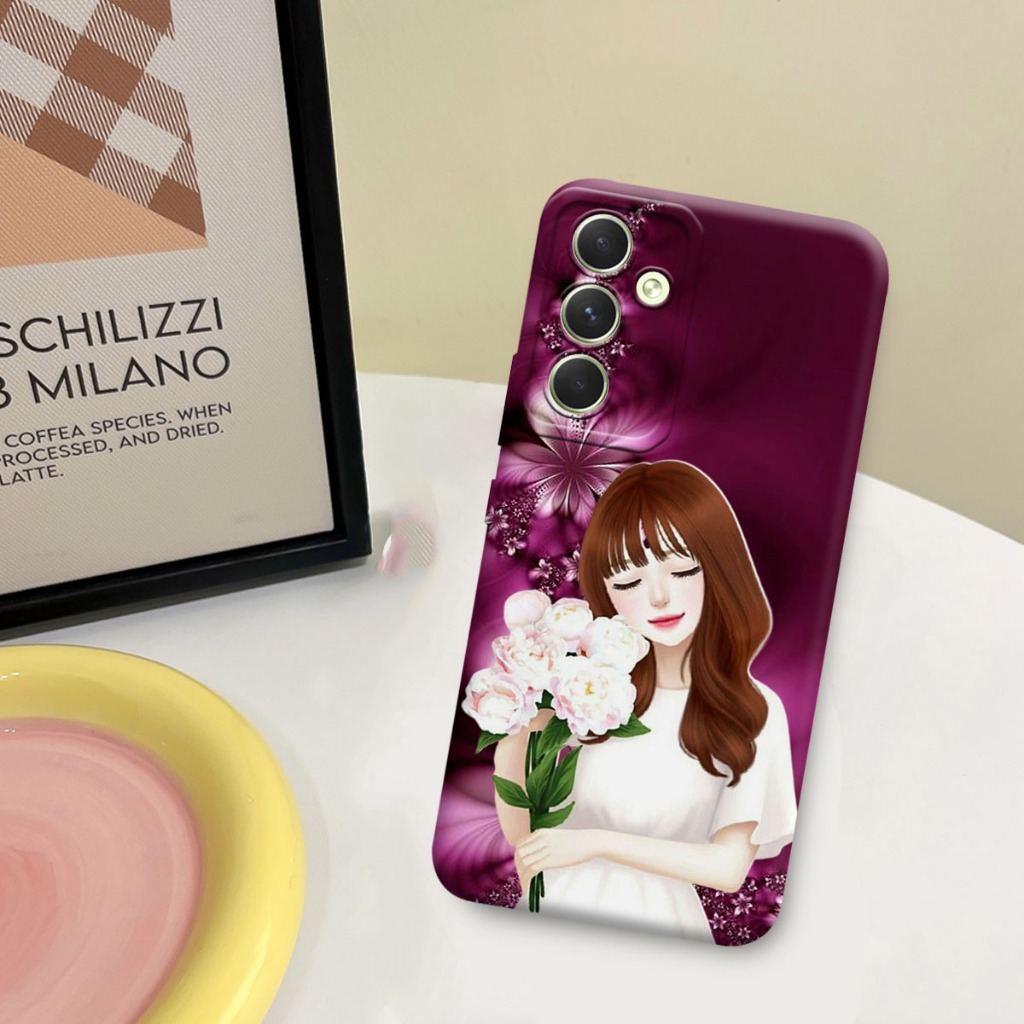 Case Samsung A13 A14 A15 A33 5G A34 5G A54 5G A73 5G Fashion Case Softcase Macaron Protect Camera Ke