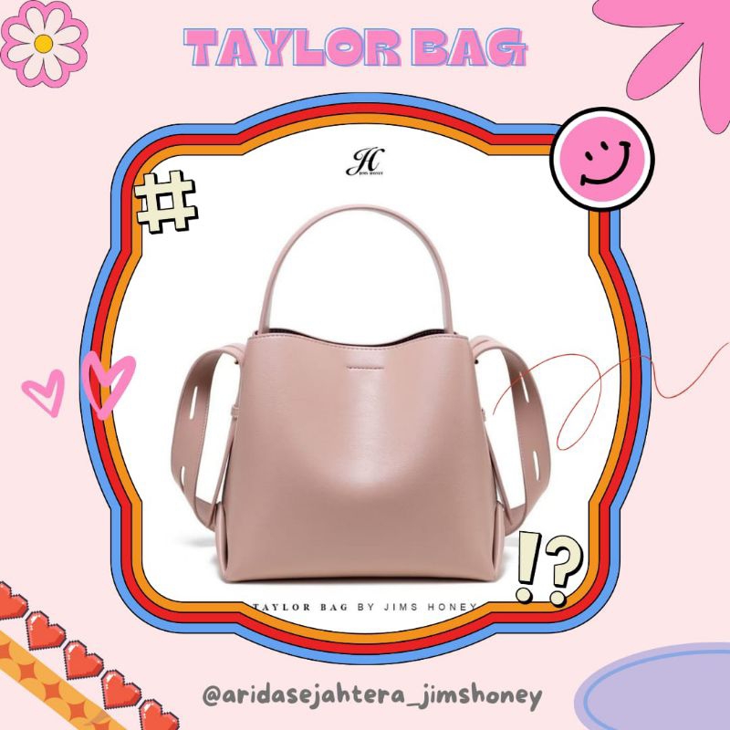 TAYLOR BAG BY JIMS HONEY // TAS JINJING WANITA KEKINIAN // TAS BAHU WANITA // TAS SELEMPANG