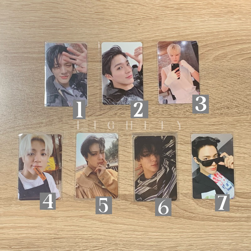 JENO PHOTOCARD - agent / boring / chilling / cafe / we boom / empathy / ar selca hot sauce