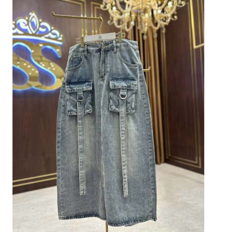 rok cargo jeans SHELLASAUKIA ORI 100% by Shellasaukia