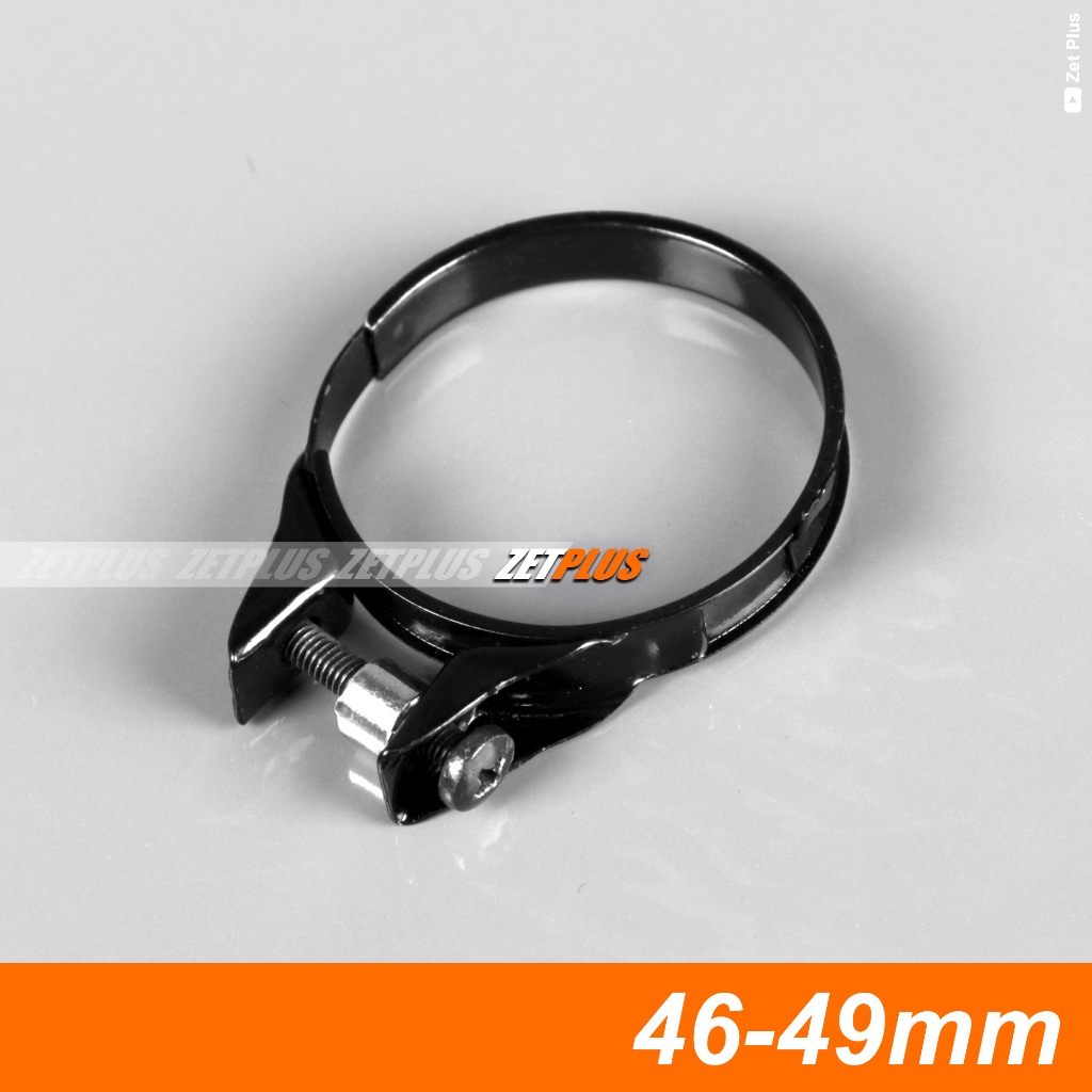 KLEM KARBURATOR 46mm - 4.6cm /clamp manifold/karet filter udara honda vario-beat-genio-supra motor b