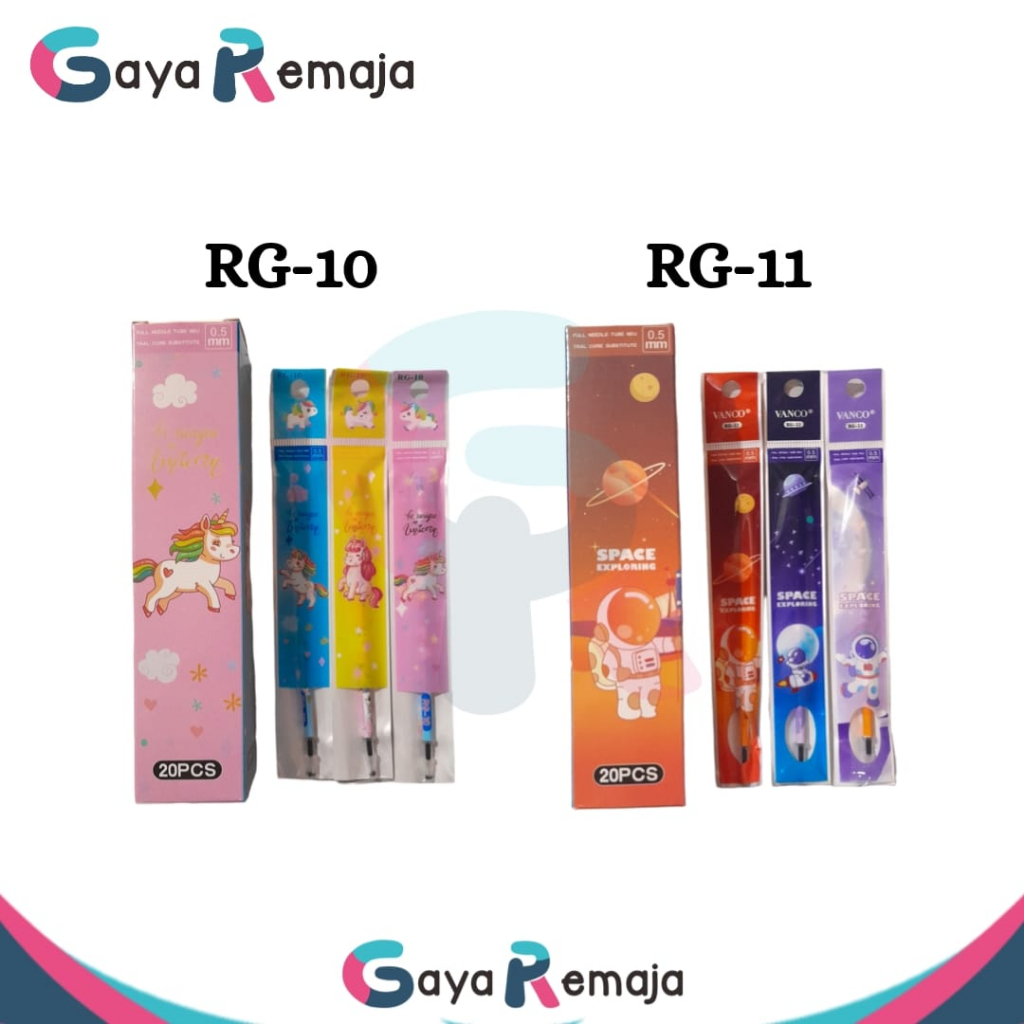 

REFIL GEL PEN TIZO ZHIXIN | ISI BULPEN GEL FANCY ZHIXIN TIZO | REFIL BOLPEN ZHIXIN TIZO (PACK) (5 PCS)